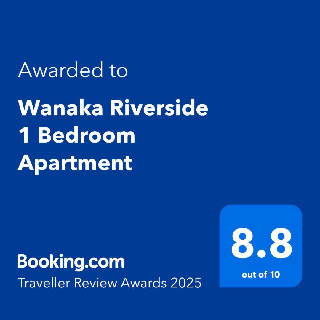 Wanaka Riverside 1 Bedroom Apartment Eksteriør bilde